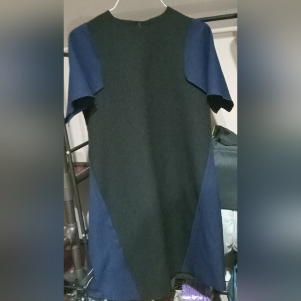 2x black and blue dress Maple&Cliff